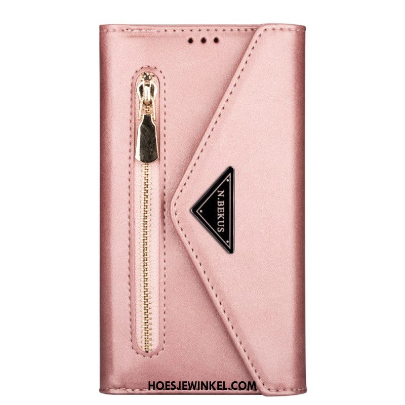 Leren Hoesje iPhone 16 Pro N.bekus Bescherming Hoesje