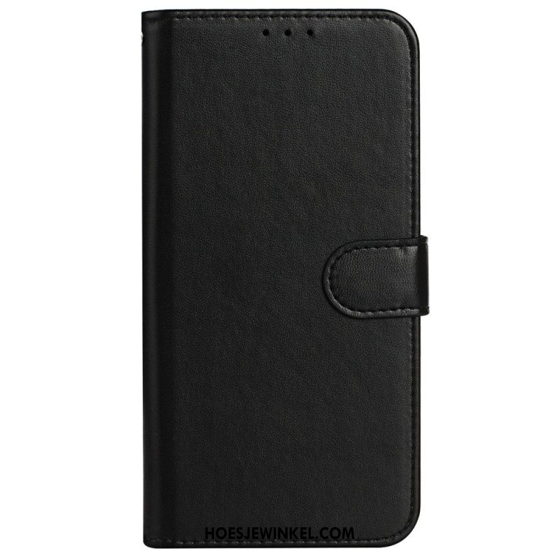 Leren Hoesje iPhone 16 Verenigd Bescherming Hoesje