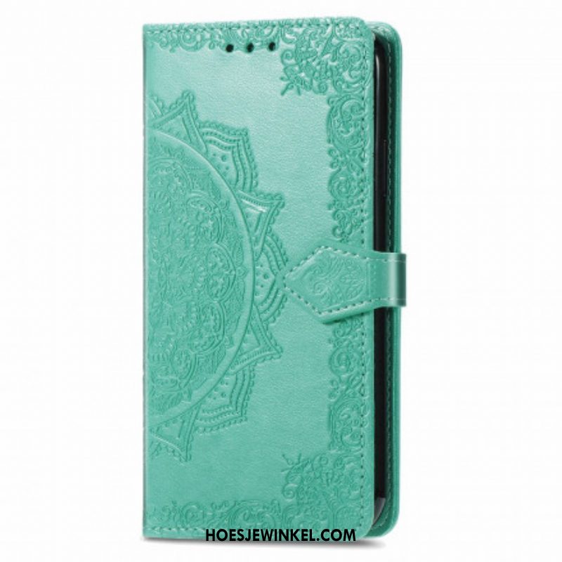 Leren Hoesje voor Oppo A94 5G Mandala Middeleeuwen