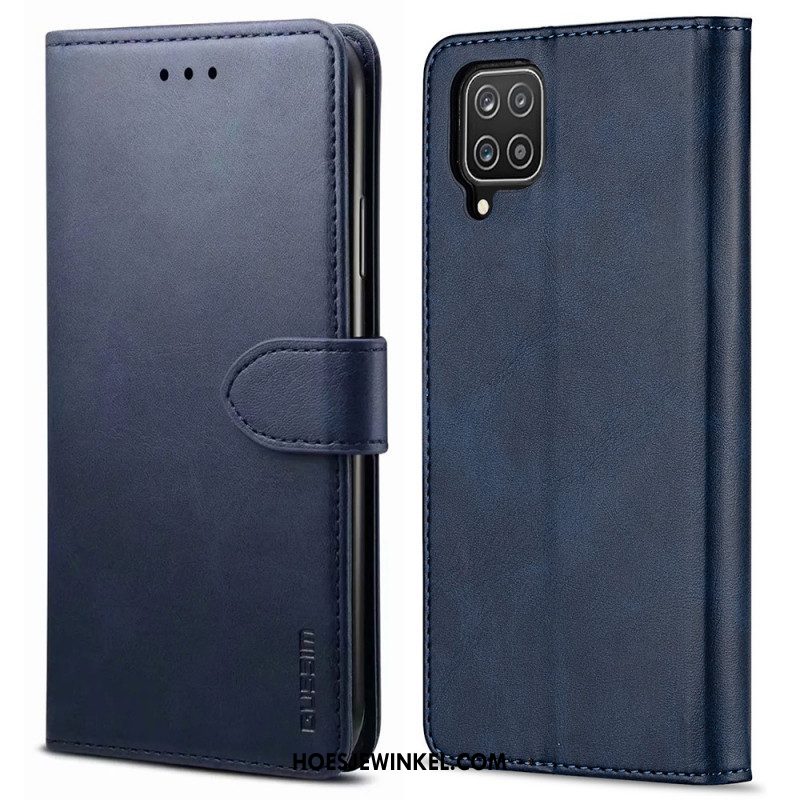 Leren Hoesje voor Samsung Galaxy M12 / A12 Gussim