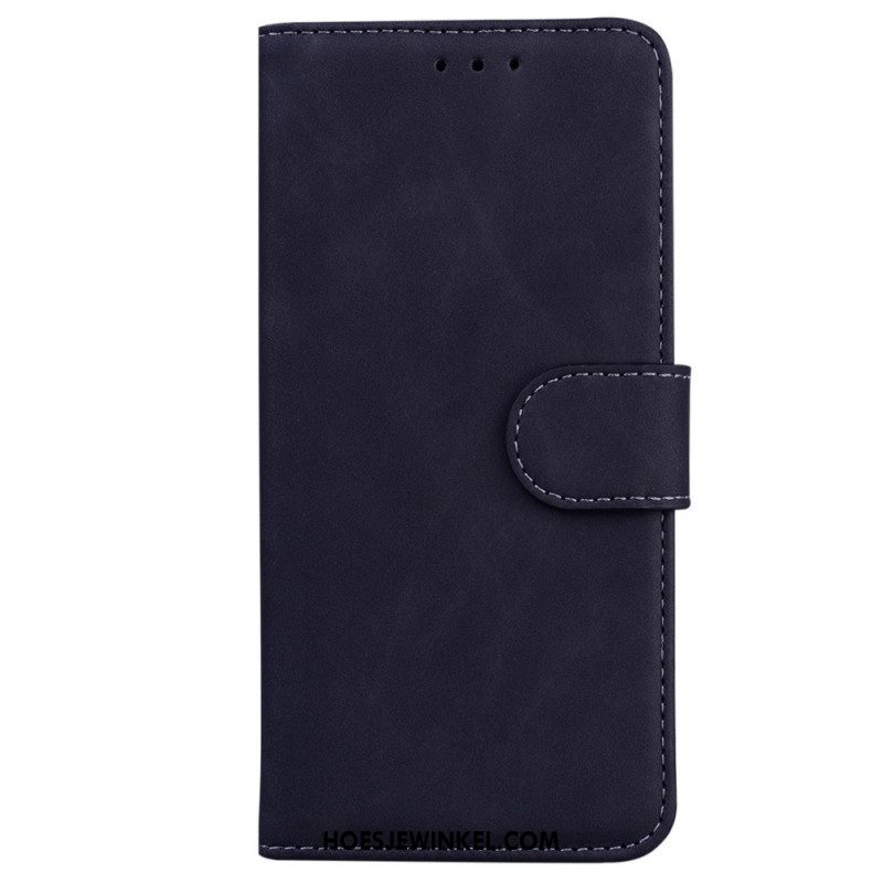 Leren Hoesje voor Sony Xperia 1 IV Effen Kleur