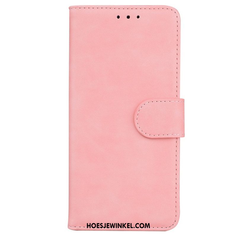 Leren Hoesje voor Sony Xperia 1 IV Effen Kleur