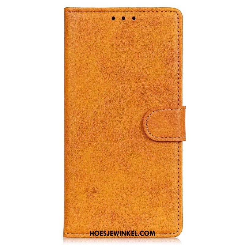 Leren Hoesje voor Sony Xperia 1 IV Mat Leereffect