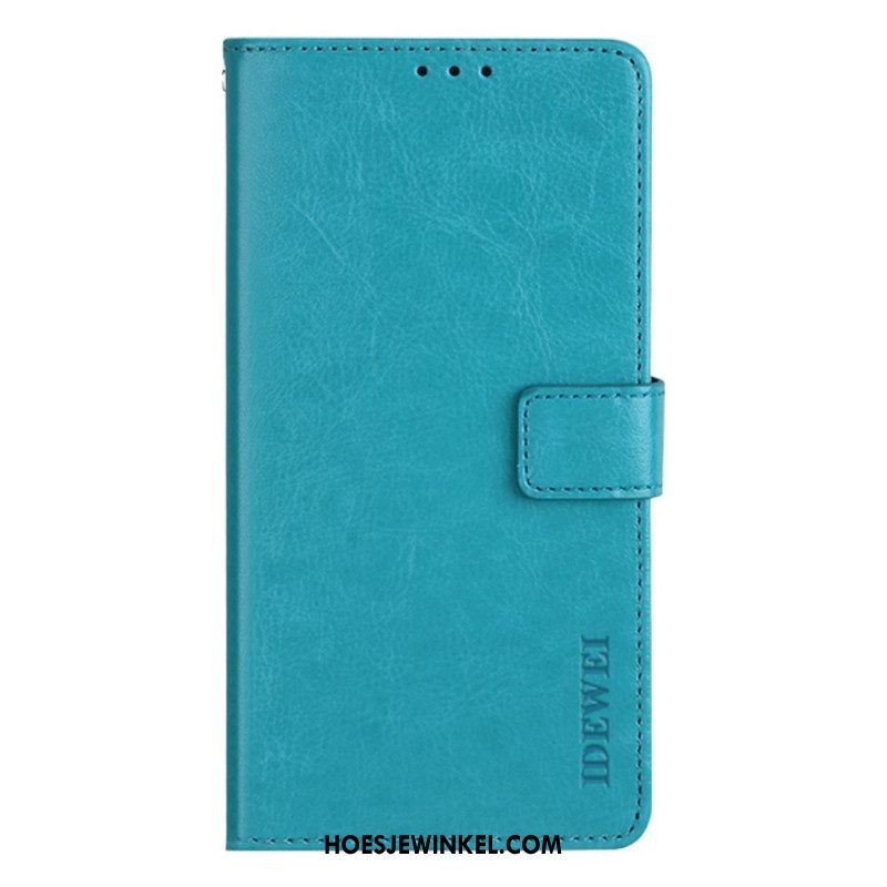 Leren Hoesje voor Xiaomi 12 Pro Imitatieleer Idewei