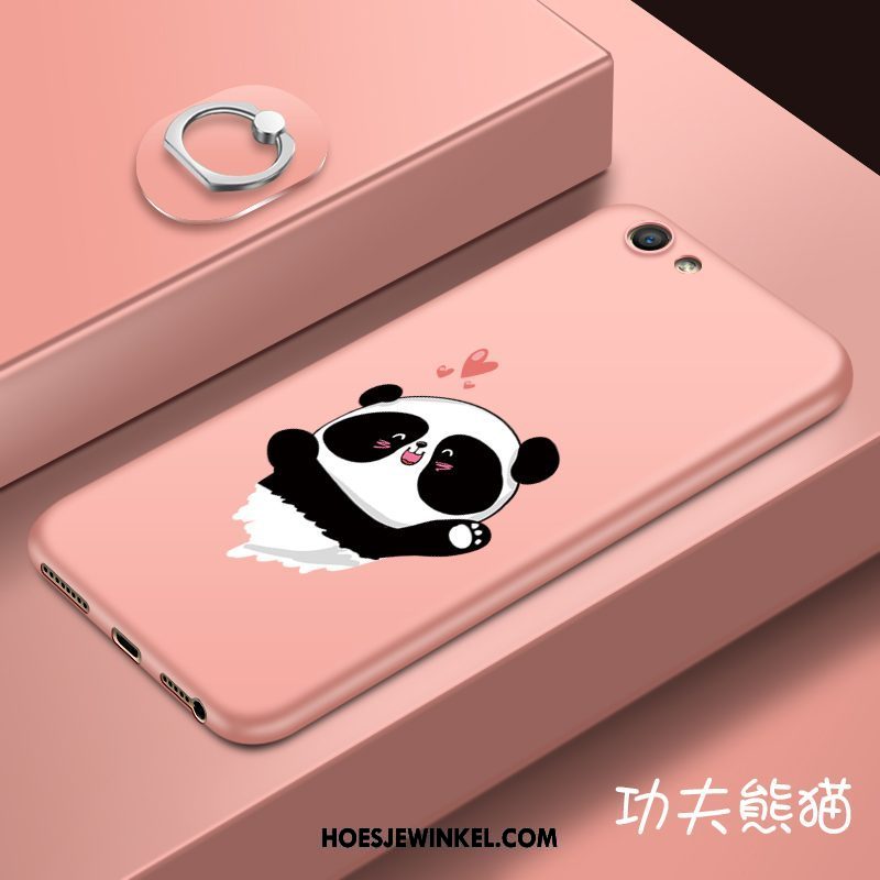 Oppo A83 Hoesje Siliconen Roze Anti-fall, Oppo A83 Hoesje All Inclusive Zacht