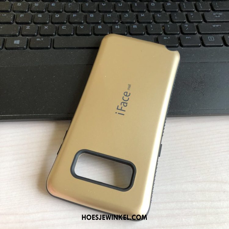 Samsung Galaxy Note 8 Hoesje Hoes Ster Oranje, Samsung Galaxy Note 8 Hoesje Siliconen Mini