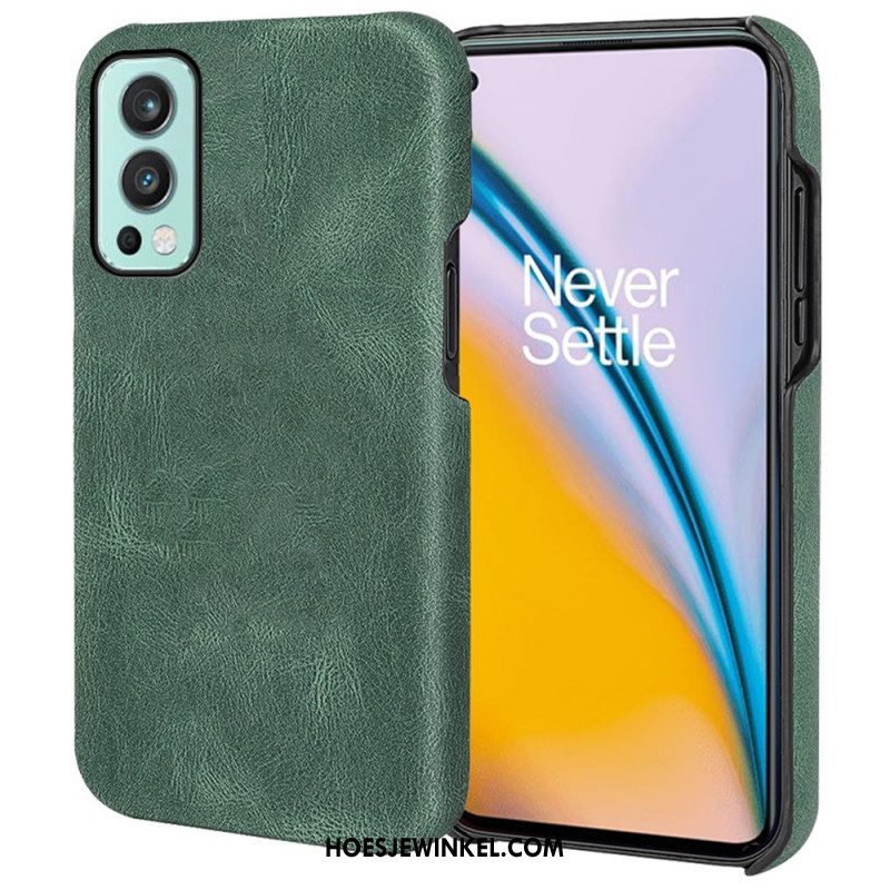 Telefoonhoesje voor OnePlus Nord 2 5G Nieuwe Kleuren Elegantie Ledereffect