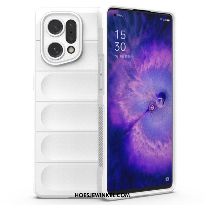 Telefoonhoesje voor Oppo Find X5 Eigentijds Silicium