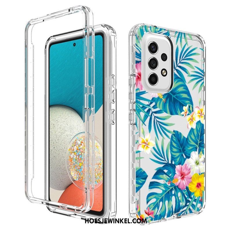 Telefoonhoesje voor Samsung Galaxy A53 5G Naadloze Bloemen