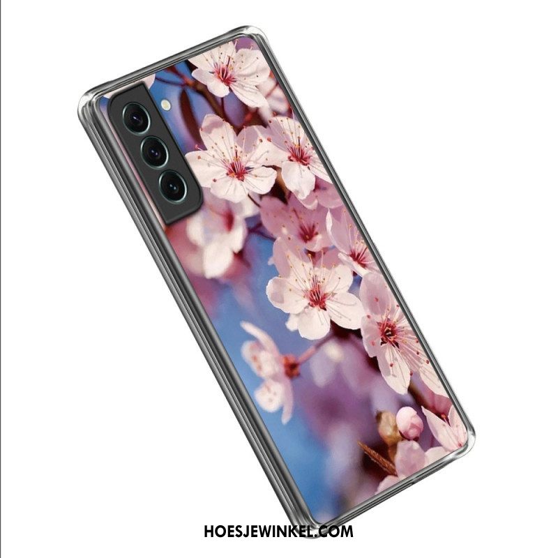 Telefoonhoesje voor Samsung Galaxy S23 Plus 5G Bloemen Siliconen