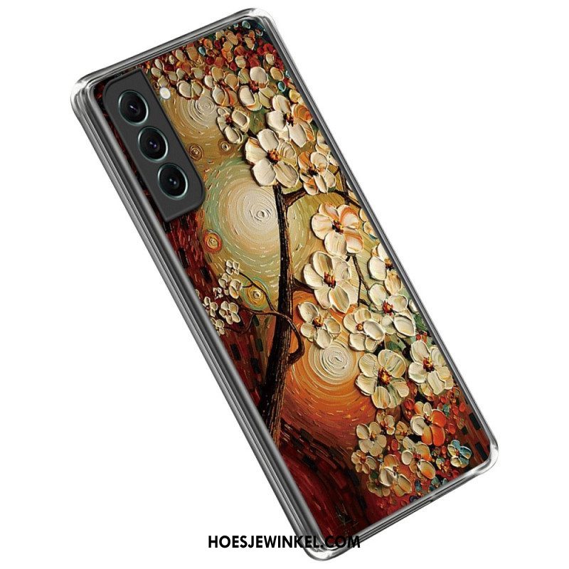 Telefoonhoesje voor Samsung Galaxy S23 Plus 5G Flexibele Bloemen