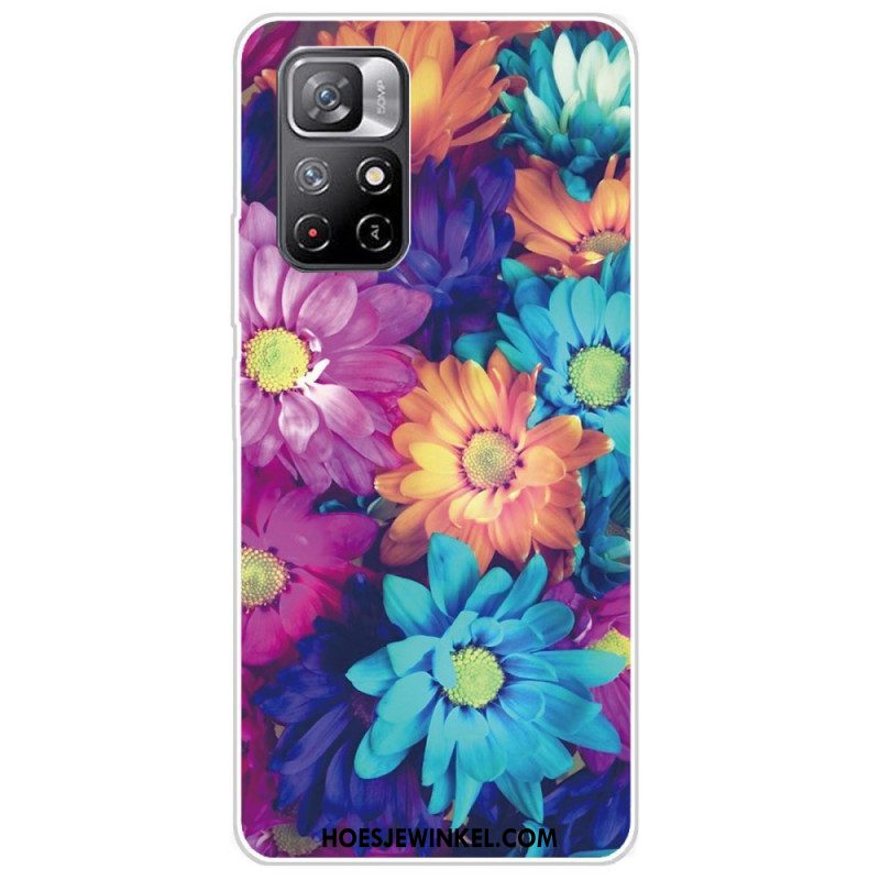 Telefoonhoesje voor Xiaomi Redmi Note 11 Pro Plus 5G Flexibele Bloemen