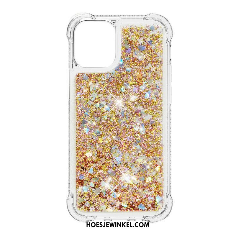 Telefoonhoesje voor iPhone 13 Mini Verlangens Pailletten