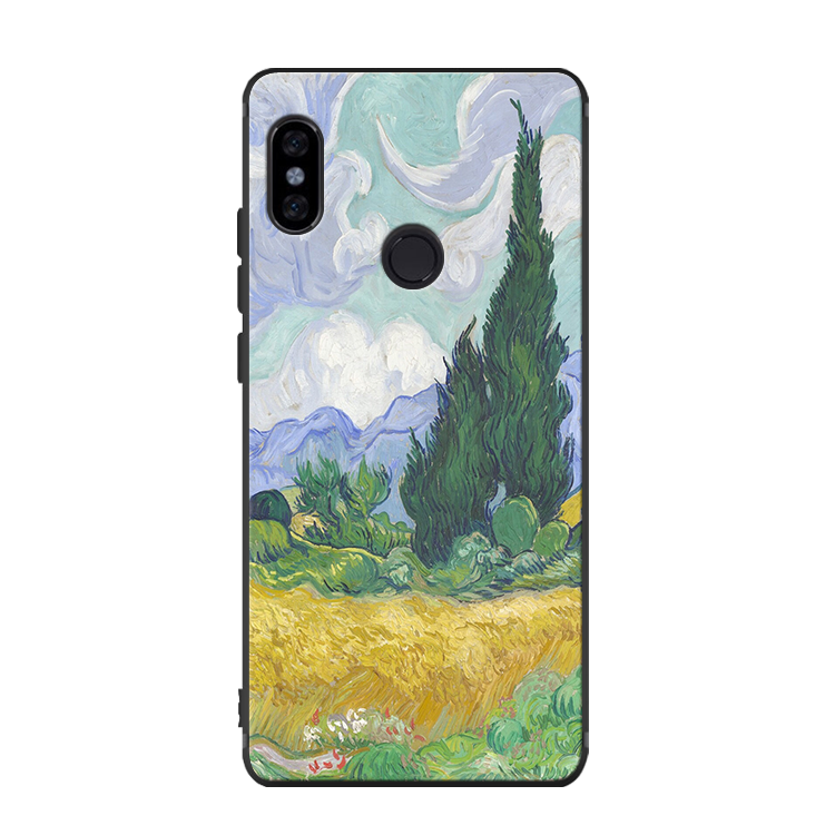 Xiaomi Mi 8 Hoesje Bescherming Mini Groen, Xiaomi Mi 8 Hoesje Vers Hanger Beige