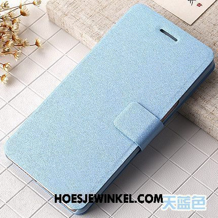 Xiaomi Mi 8 Hoesje Hoes Bescherming Leren Etui, Xiaomi Mi 8 Hoesje Mobiele Telefoon Clamshell Beige