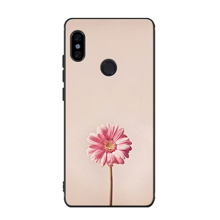 Xiaomi Mi A2 Hoesje Eenvoudige Rood Anti-fall, Xiaomi Mi A2 Hoesje Scheppend Mobiele Telefoon Beige