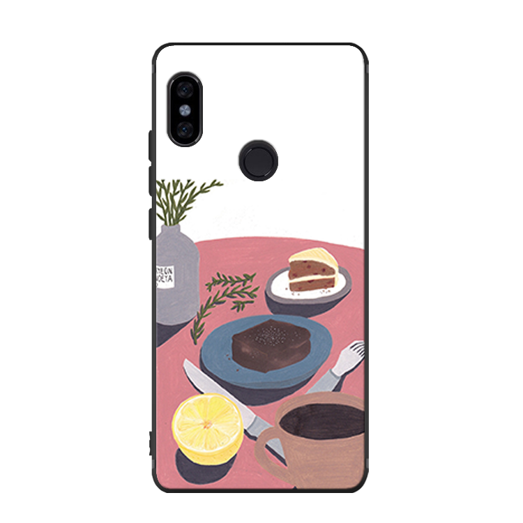 Xiaomi Mi A2 Hoesje Hoes Zwart Hemming, Xiaomi Mi A2 Hoesje Mini Bescherming Beige