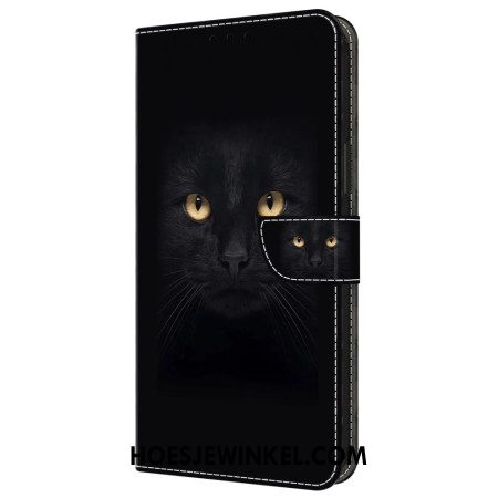 Bescherming Hoesje Samsung Galaxy A55 5g Zwarte Kat