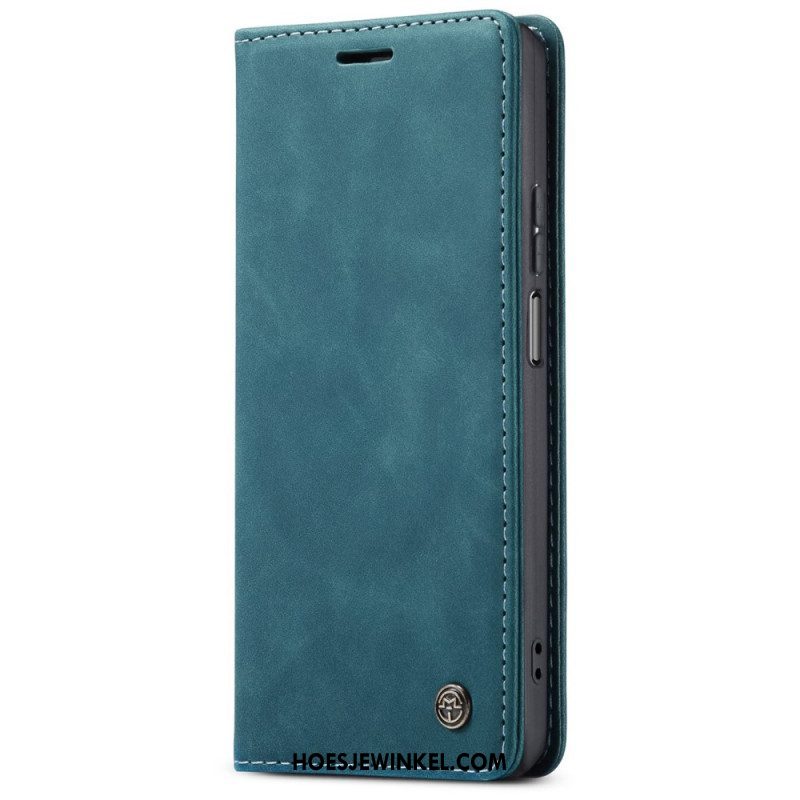 Bescherming Hoesje voor Xiaomi Redmi Note 11 Pro Plus 5G Folio-hoesje Caseme Kunstleer