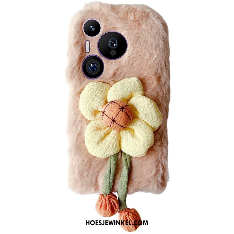 Case Hoesje Huawei Pura 70 Pro Telefoonhoesje Met Zonnebloemmotief