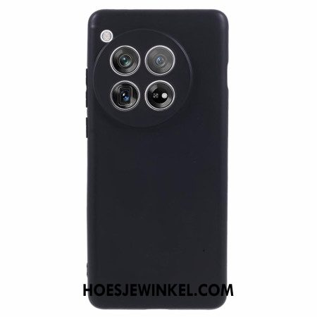 Case Hoesje Oneplus 12 5g Telefoonhoesje Zwart Siliconen