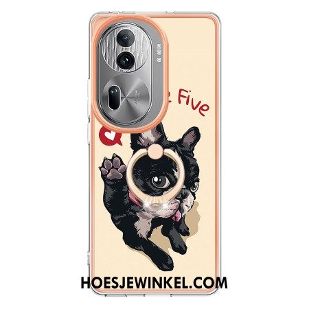 Case Hoesje Oppo Reno 11 Pro 5g Telefoonhoesje Hond Geef Mij Vijf