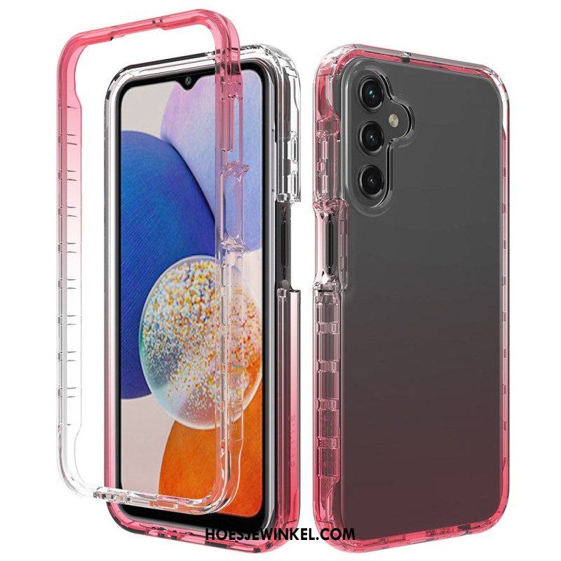 Case Hoesje Samsung Galaxy A15 5g Telefoonhoesje Transparant Verloop