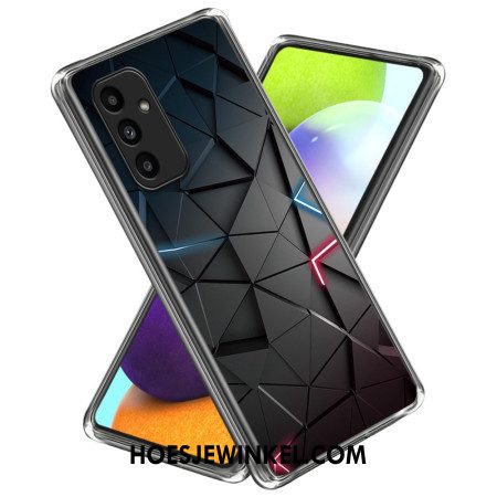 Case Hoesje Samsung Galaxy A15 5g Telefoonhoesje Zwarte Driehoeken