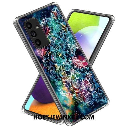 Case Hoesje Samsung Galaxy A15 Telefoonhoesje Sterrenhemel En Mandala