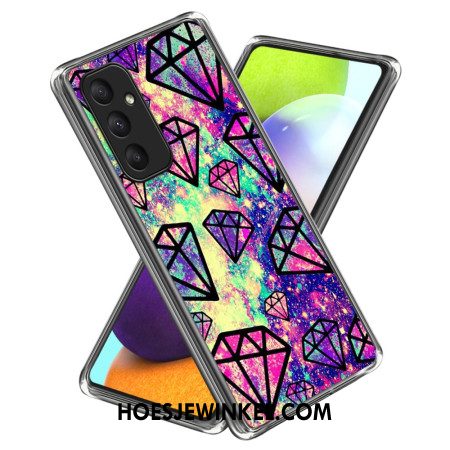 Case Hoesje Samsung Galaxy A55 5g Telefoonhoesje Diamanten