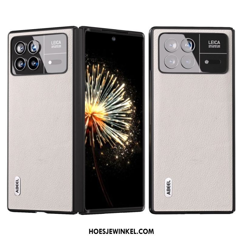 Case Hoesje Xiaomi Mix Fold 3 Telefoonhoesje Leerstijl