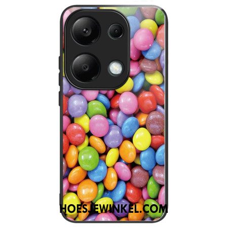 Case Hoesje Xiaomi Redmi Note 13 Pro 4g Telefoonhoesje Snoep Van Gehard Glas