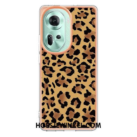 Cover Hoesje Oppo Reno 11 5g Telefoonhoesje Luipaardprint