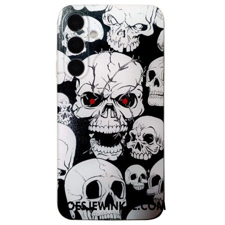 Cover Hoesje Samsung Galaxy A16 5g Telefoonhoesje Schedels