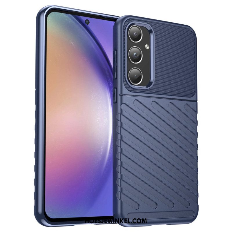 Cover Hoesje Samsung Galaxy A55 5g Telefoonhoesje Thunder-serie