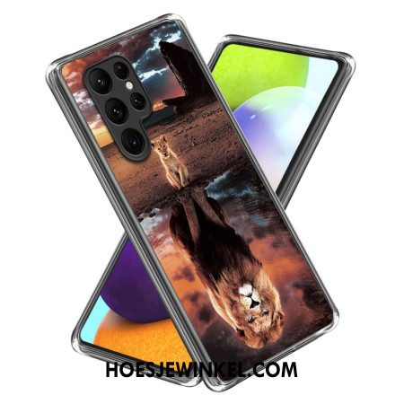 Cover Hoesje Samsung Galaxy S24 Ultra 5g Telefoonhoesje Kittendroom