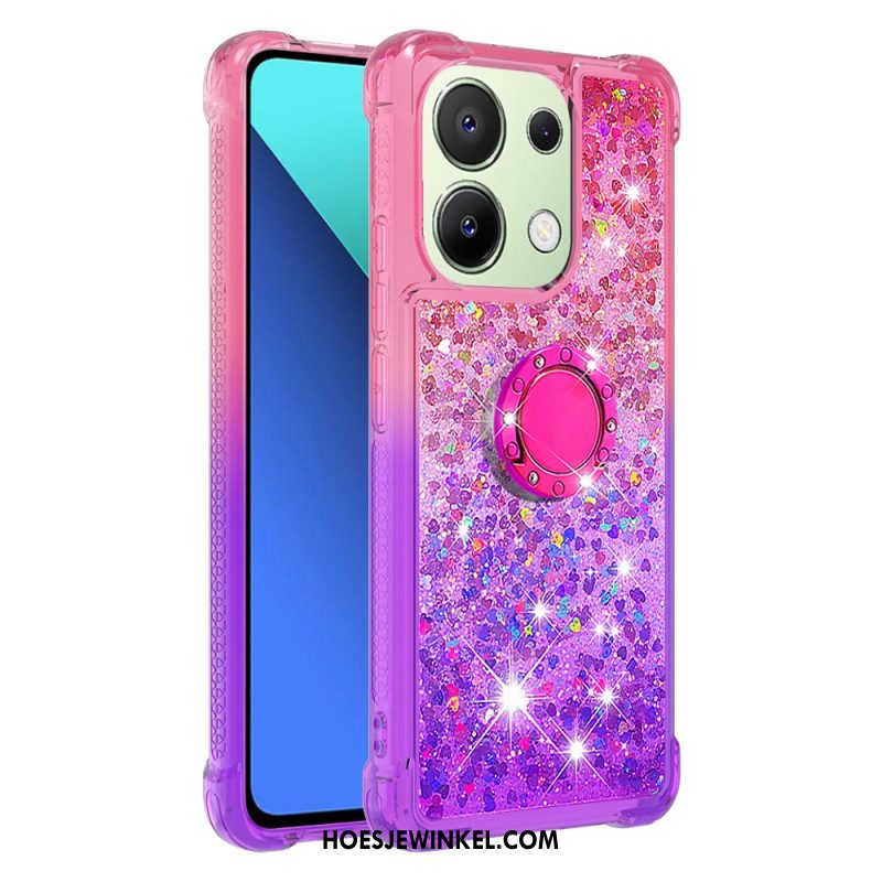 Cover Hoesje Xiaomi Redmi Note 13 4g Telefoonhoesje Glitterringhouder