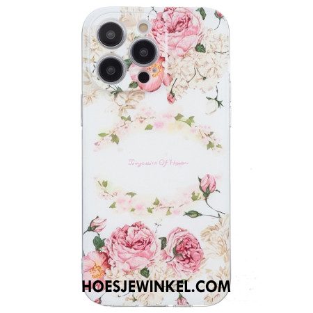 Cover Hoesje iPhone 16 Pro Max Telefoonhoesje Rozen