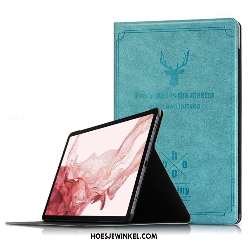 Cover Voor Samsung Galaxy Tab S9 Fe Plus Herten