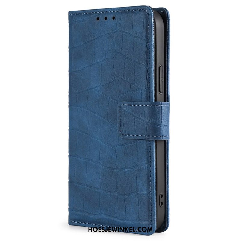 Folio-hoesje Huawei Pura 70 Telefoonhoesje Krokodilstijl