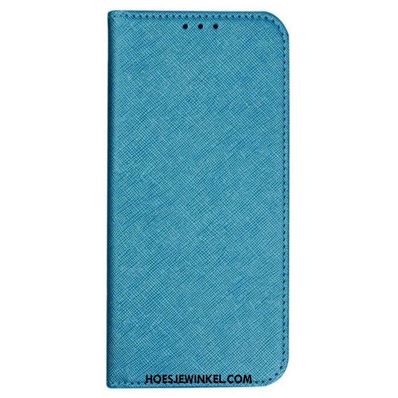 Folio-hoesje Oppo Reno 12 5g Kruistextuur