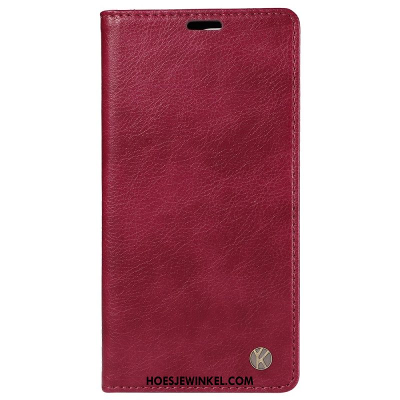 Folio-hoesje Oppo Reno 12 Pro 5g Vintage Yikatu Bescherming Hoesje