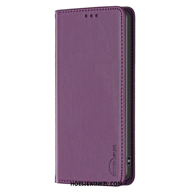 Folio-hoesje Samsung Galaxy A16 5g Leerstijl