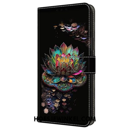 Folio-hoesje Samsung Galaxy A16 5g Telefoonhoesje Bloemenpatroon