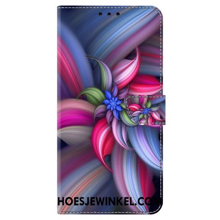 Folio-hoesje Samsung Galaxy A55 5g Bloem In Kleur