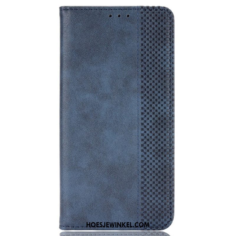 Folio-hoesje Samsung Galaxy A55 5g Retrostijl Bescherming Hoesje