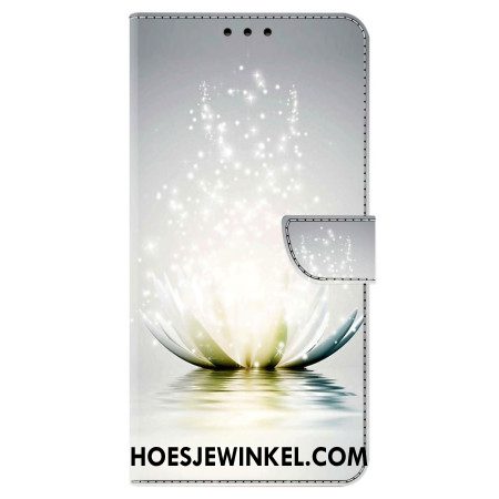 Folio-hoesje Samsung Galaxy S24 5g Telefoonhoesje Lotus