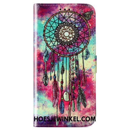 Folio-hoesje Samsung Galaxy S24 Fe Dromenvangerpatroon