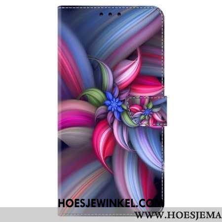 Folio-hoesje Samsung Galaxy S24 Plus 5g Kleurrijke Bloemen