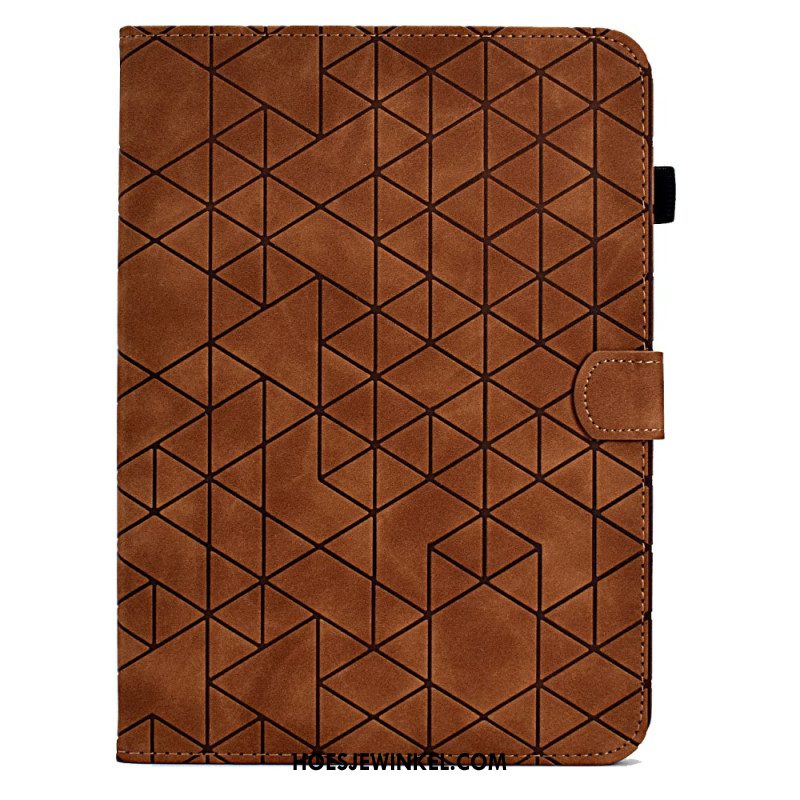 Folio-hoesje Samsung Galaxy Tab S9 Telefoonhoesje Geometrisch Patroon